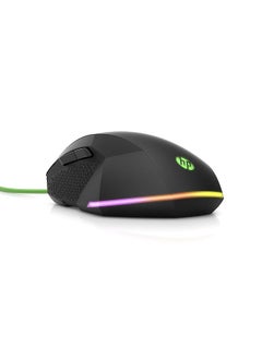 200 Pavilion Gaming Mouse Wired 3200 Dpi Pixart Optical Gaming Sensor 5 Programmable Buttons 12 Cusomizable Rgb Light Modes 2 Year Warranty Ergonomic Grip Black 5Js07Aa