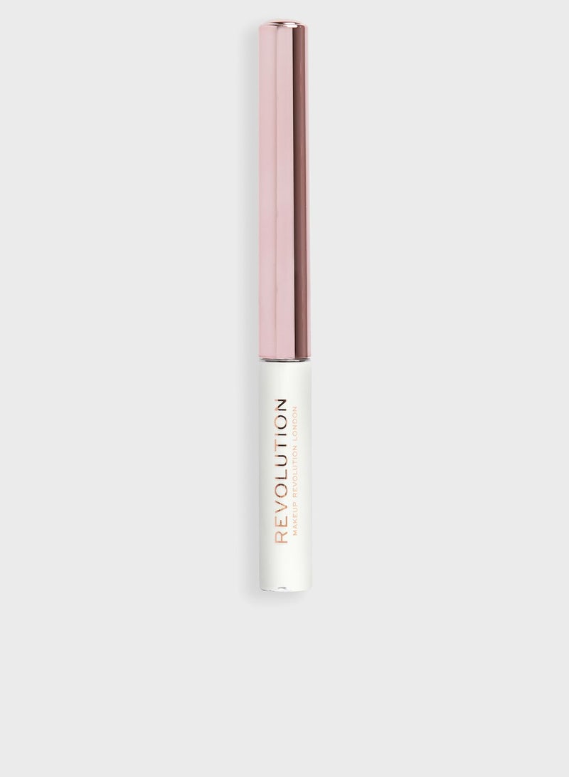 REVOLUTION Makeup Revolution Super Flick Liquid Eyeliner White - Image 3