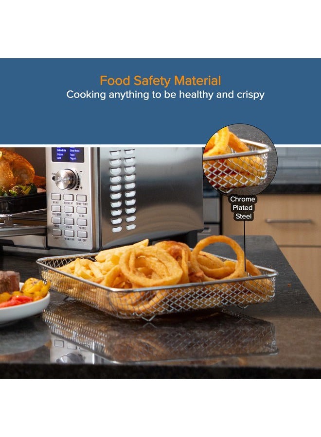 NUWAVE Bravo XL Air Fry Basket, Compatible with Bravo XL Models - Image 3