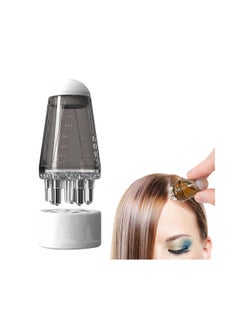 Hair Oil applicator, Scalp Applicator Comb, Scalp Oil Applicator, Root Comb Applicator Bottle for Hair, Hair Serum Applicator Suitable for Various Liquids, Ball Hair Oil Applicator Bottle, for Home