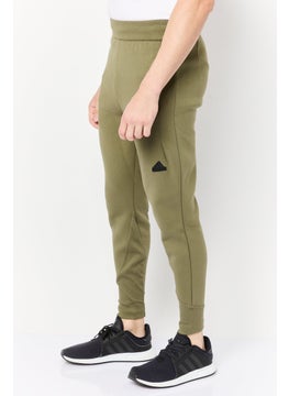 Adidas Men Sportswear Fit Outdoor Sweatpants, Olive  - Image 4