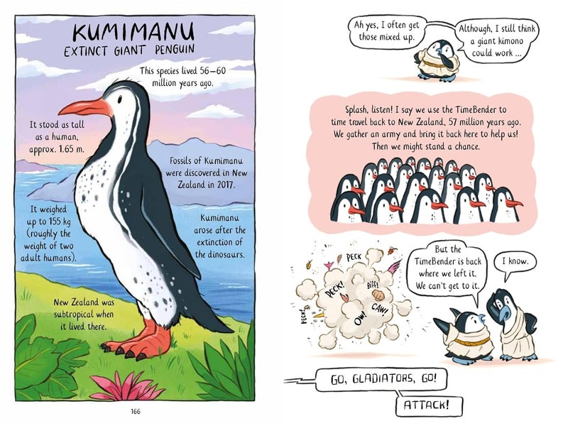 Pablo and Splash: Roman Holiday: The hilarious kids' graphic novel series about time-travelling penguins - Image 5