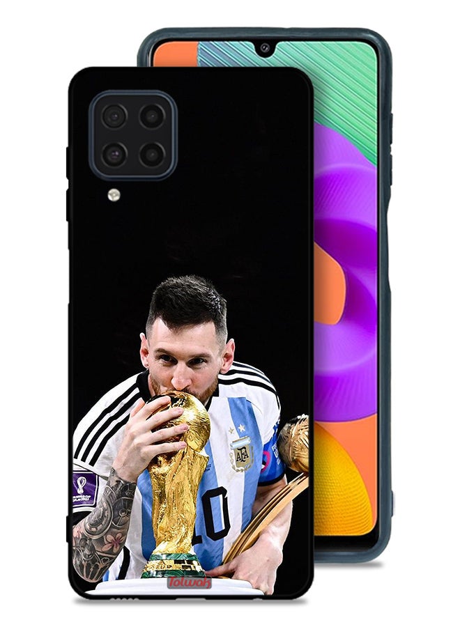 Tolwak Samsung Galaxy M32 4G Protective Case Cover Messi - Image 1