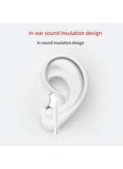 Generic In-ear Wired Type-c Android Model Computer Sports Game Mobile Phone Headset For Oppo Huawei Other Phones-Color:In-Line-Apple-pop-up Window Interface  - Image 3