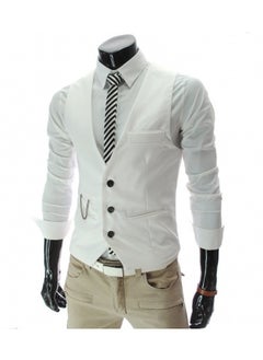 KUYING New Fashionable Herringbone Patterned Suit Vest  - Image 1