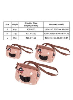Zerodis Pet Hamster Carrier, Coffee Flannelette Plush Hamster Squirrel Travel Bags Portable Breathable Small Animal Carrier Outgoing Sleeping Bag for Squirrel Hedgehog Guinea Pig(S)  - Image 2