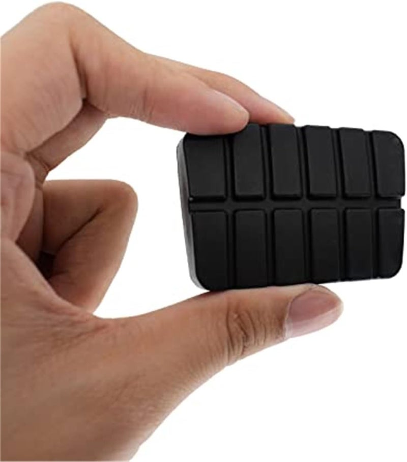Wivplex Car Brake and Clutch Pedal Rubber Pads Cover - Image 4