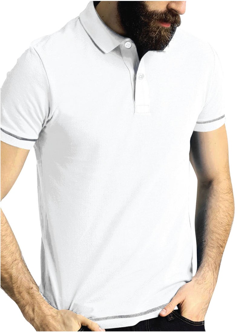 SANTHOME Santhome Carribean Dry Fit Polo shirt for Men Polyester - XXL  - Image 1