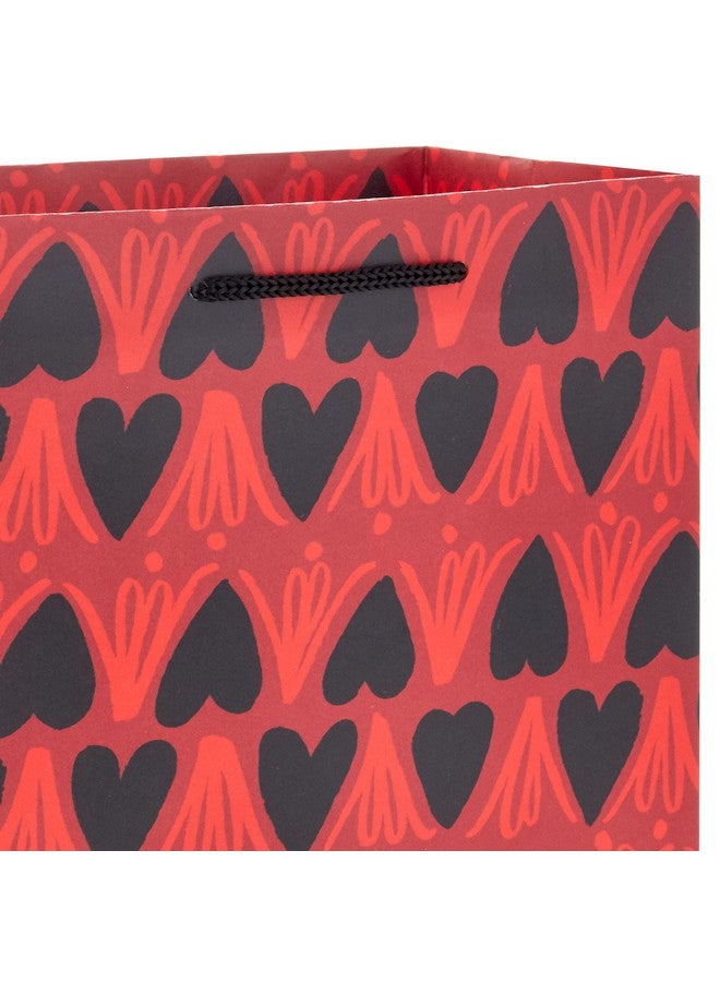 Hallmark Mahogany Valentine'S Day 9" Medium Gift Bag Bundle (4 Bags Valentine Vibes Hearts Sweet On You) For Friends Sisters Galentines Husband Wife - Image 4