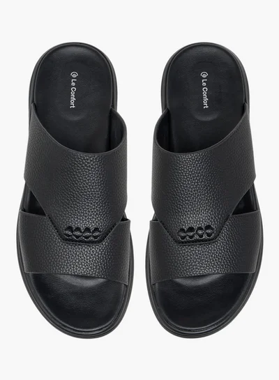 Le Confort Men Textured Slip-On Comfort Sandals