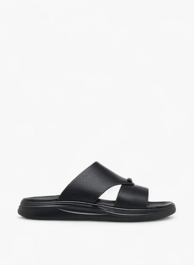 Le Confort Men Textured Slip-On Comfort Sandals