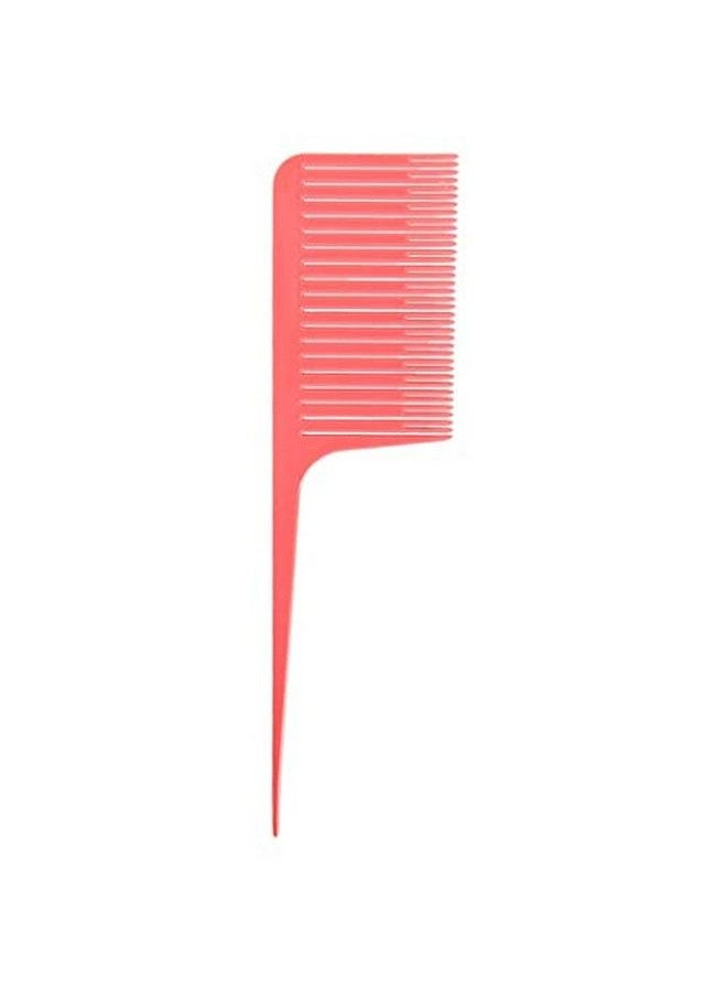 Alexvyan - Pink Hair Combs for Styling Sectioning Plastic Weaving Highlighting Foiling Hair Comb Highlighting Foil Comb Highlights Styling Combs for Women - Image 1