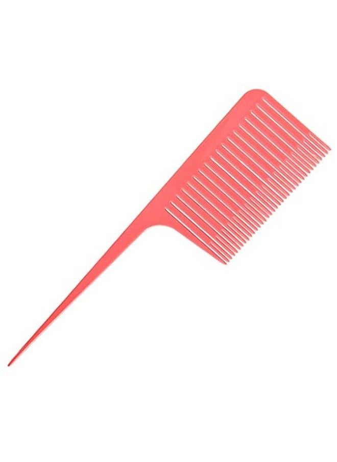 Alexvyan - Pink Hair Combs for Styling Sectioning Plastic Weaving Highlighting Foiling Hair Comb Highlighting Foil Comb Highlights Styling Combs for Women - Image 1