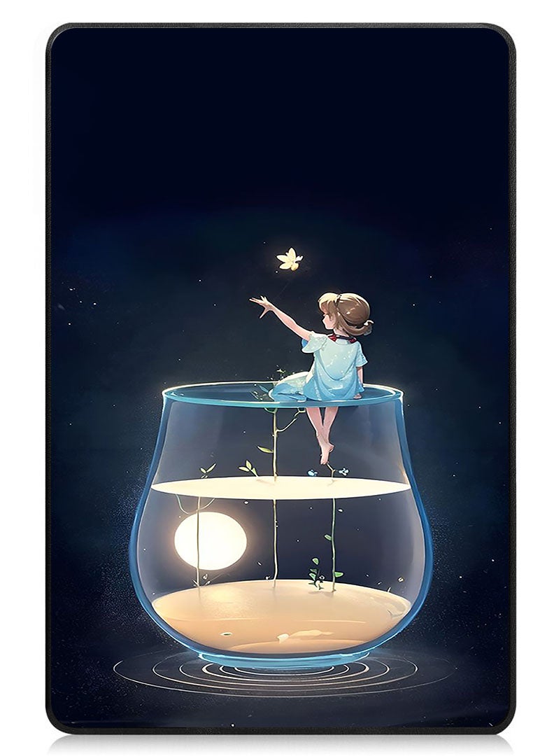 Theodor Protective Flip Case For Apple iPad mini 7th Generation (A17 Pro 2024 Model) (Mini 6 2021 Model  6th Generation) With Trifold Stand Auto Wake Sleep Shockproof Cover Women 6 - Image 1