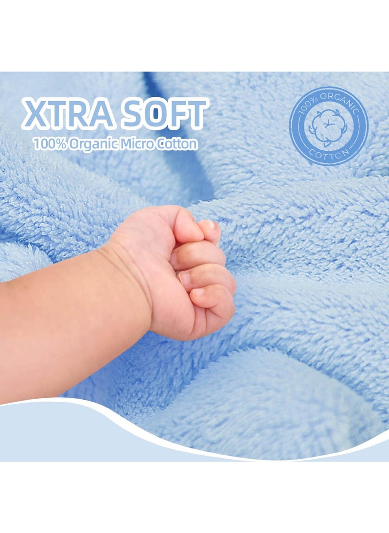 YumLock YumLock Ultra Soft Kids Hooded Bath Towel, 90x150cm, Absorbent Cotton, Cozy Beach and Pool Wrap for Kids 3 to10  - Image 2