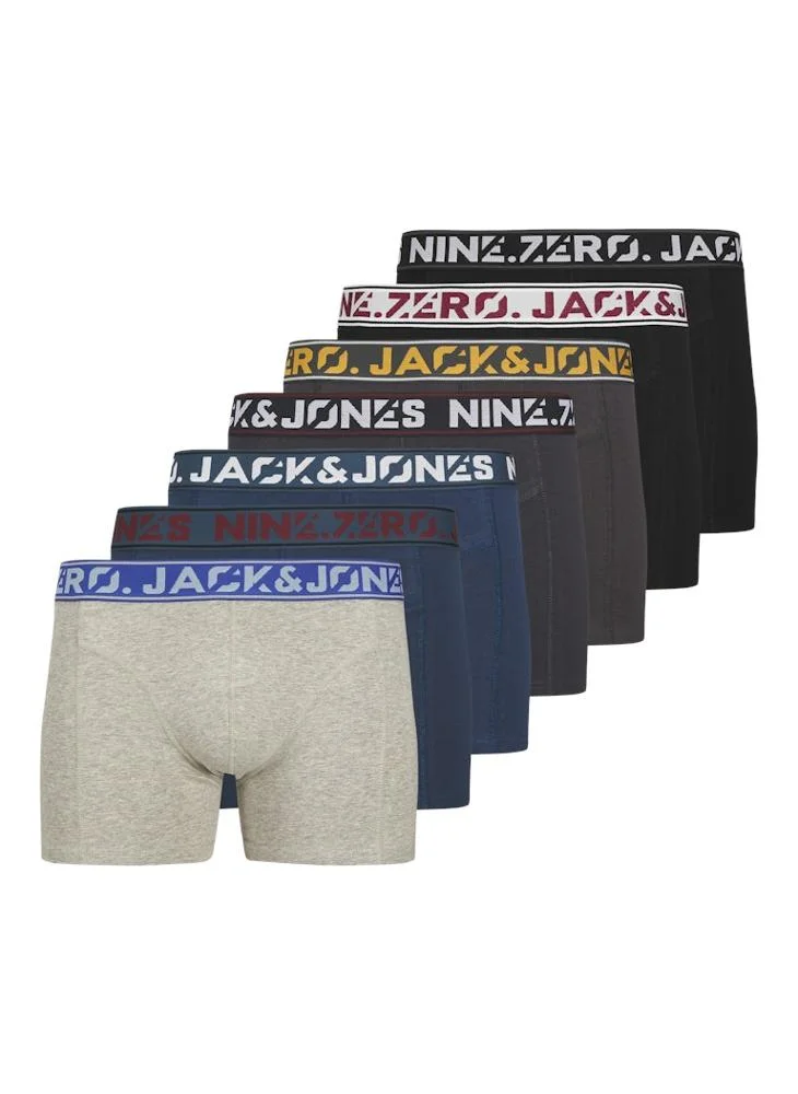 JACK & JONES 7 Pack of Essential Trunks