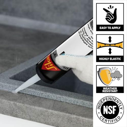 SIKA Sikaflex-221 Multi-Purpose Polyurethane Sealant/Adhesive, 10.1 fl oz, White – Fast-Curing, Permanent Elastic Bond, Weather-Resistant, Sandable & Paintable - Image 2