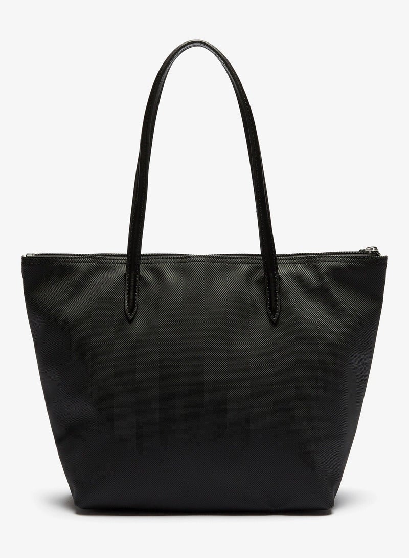 Lacoste Women's L12.12 Concept Fashion Versatile Large Capacity Zipper Handbag Single Shoulder Bag Tote Bag Camera Bag Medium - Image 2