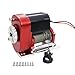 FACCNOY 110 Simulated 8274 Vertical Winch Aluminum 6124V 50lbs Load Capacity for RC Crawler AXIAL SCX10 TRX4 RC4WD Upgrade Part Red - Image 2