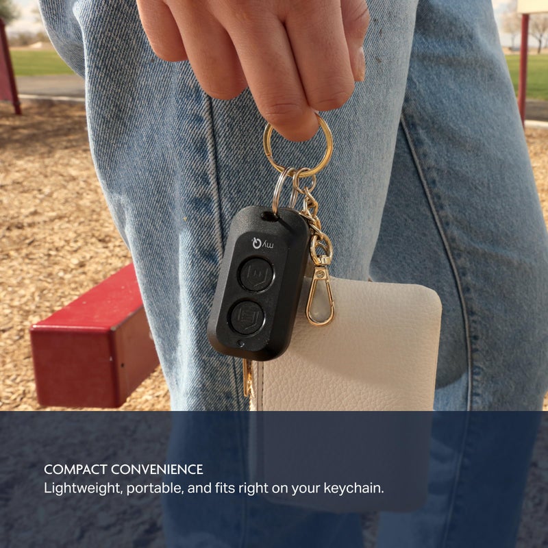 Chamberlain myQ 2-Button Keychain Garage Door Remote Control - Image 4