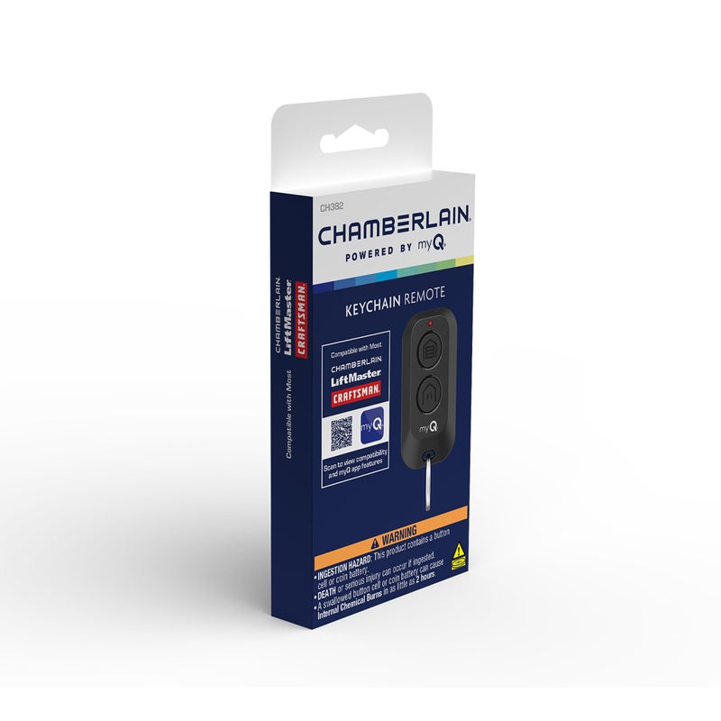Chamberlain myQ 2-Button Keychain Garage Door Remote Control - Image 5