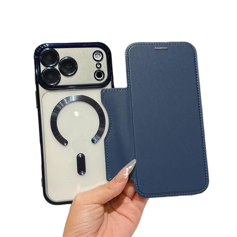 غطاء MagSafe، TPU مغناطيس قوي، مقاوم للصدمات لـ iPhone 11، أسود مغناطيسي من مادة TPU باللون الأسود - Veloris - Image 3