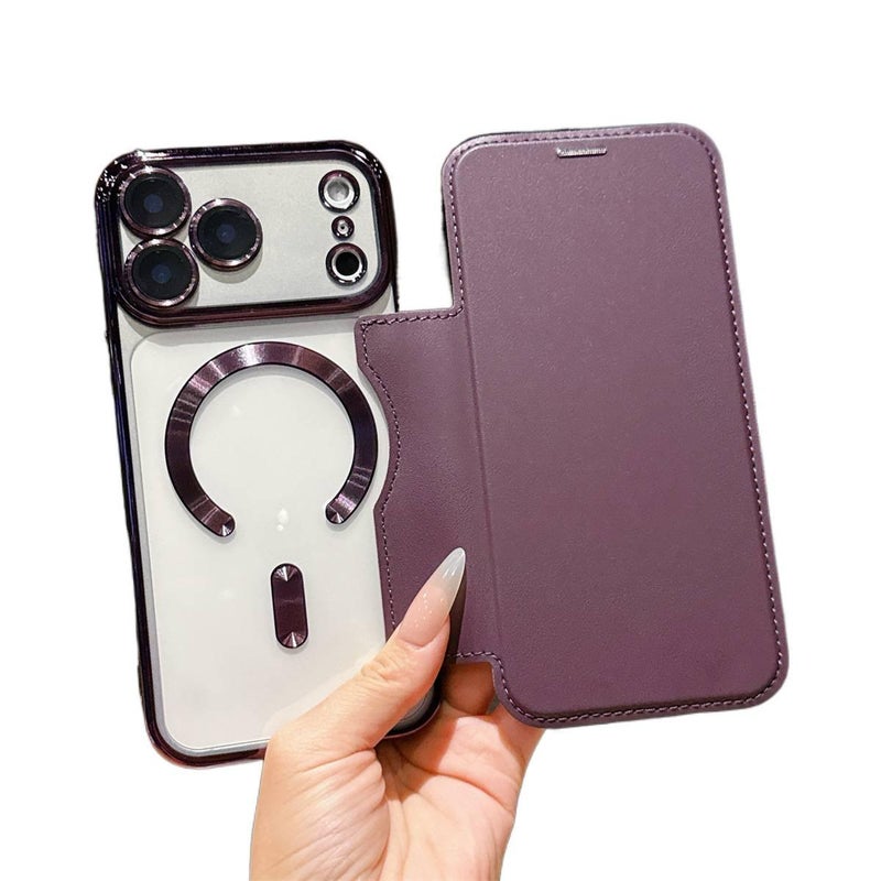 غطاء MagSafe، TPU مغناطيس قوي، مقاوم للصدمات لـ iPhone 11، أسود مغناطيسي من مادة TPU باللون الأسود - Veloris - Image 4