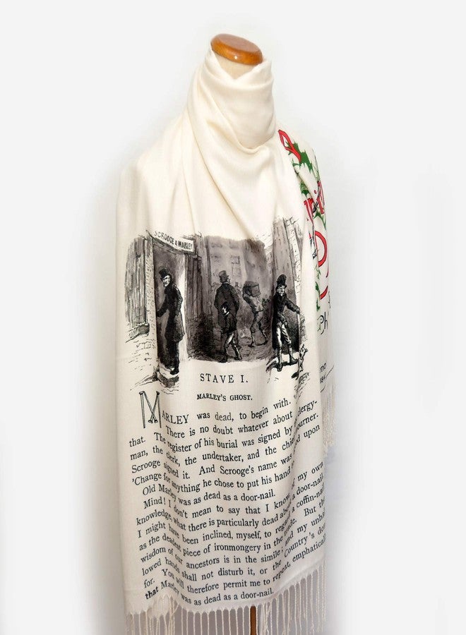Universal Zone A Christmas Carol by Charles Dickens Scarf/Shawl - Image 3