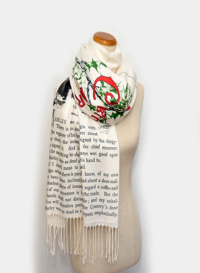 Universal Zone A Christmas Carol by Charles Dickens Scarf/Shawl - Image 4