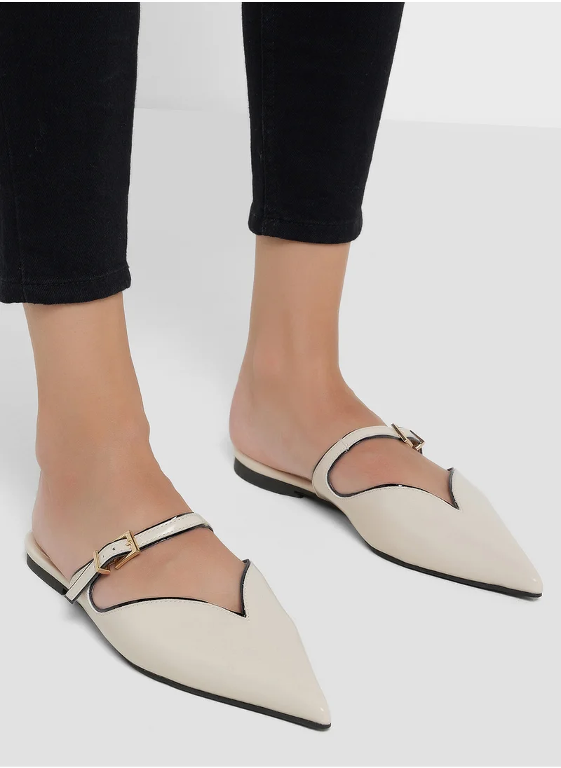 ELLA Pointy Toe Slip On Shoe