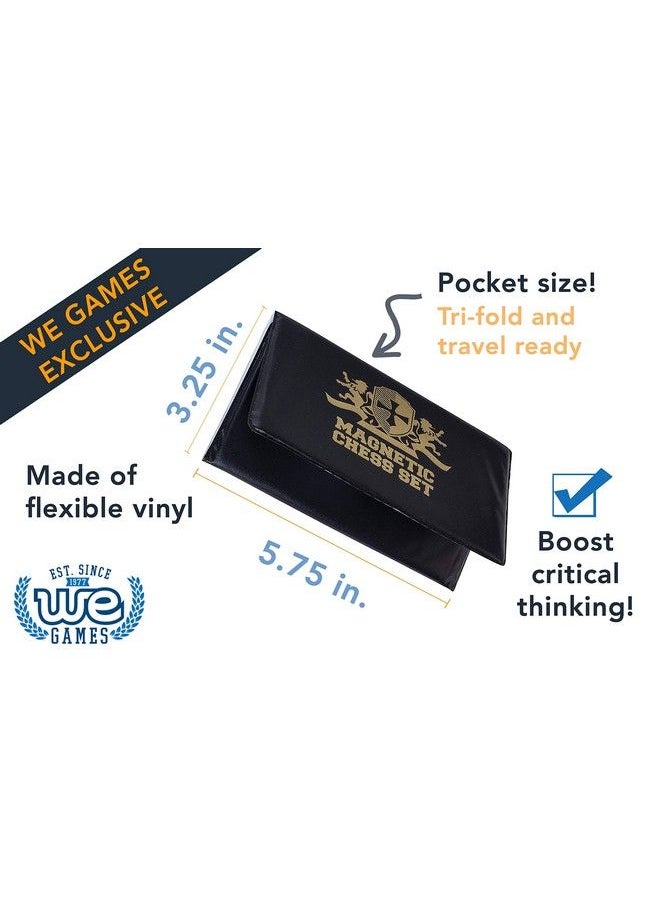 Magnetic Chess Set Mini Travel Chess Board With Magnetic Pieces Pocket Chess Set For Onthego Practice 2 Extra Queens And Blanks For Learning Foldable Travel Chess Set For Adults And Kids
