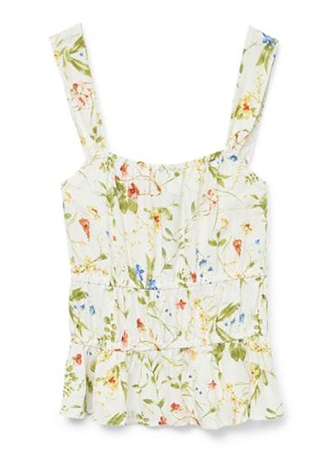 VERO MODA Vmeasy Joy Gathering Singlet Wvn Ga