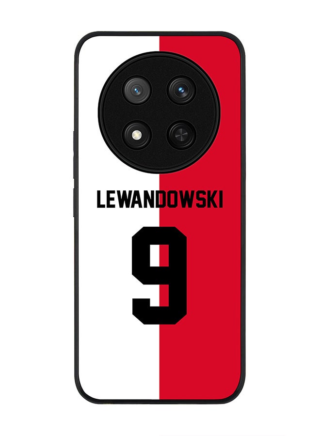 Stylizedd For Honor X9c / Honor Magic7 Lite 5G Case,Slim fit Camera Protection, Shockproof Thin Phone cover  - Football - Poland,  Lewandowski - Image 1