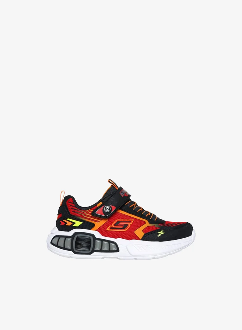 SKECHERS Boys' Light-Up Sports Shoes With Hook And Loop Closure - Light Storm 3