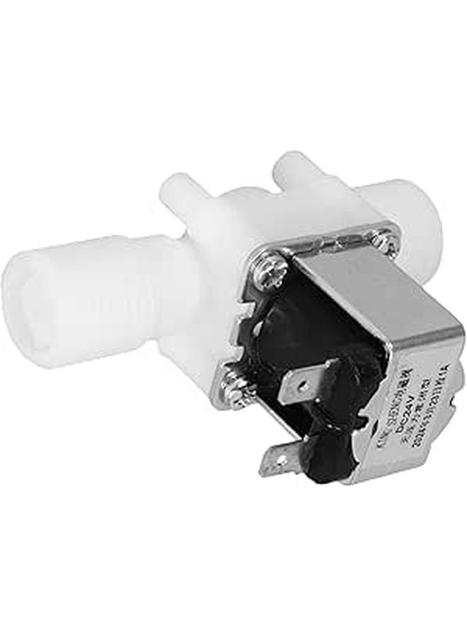 Dc24v Plastic Electric Solenoid Valve 1/2 Inch Normally Closed For Water Control Gardening - Image 1