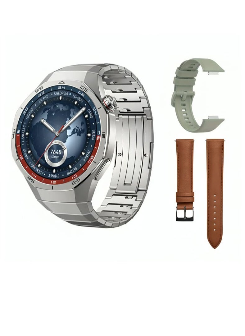 Kalobee SK 40 Smart Watch AMOLED Screen with 3 Straps and Wireless Charging Multicolour  - Image 1