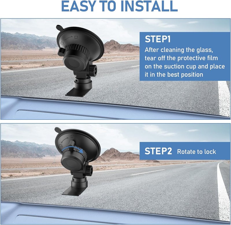 xsaaczm Windshield Radar Detector Mount for Escort MAX, MAX2, and MAX360 (2015-2019) - Image 3