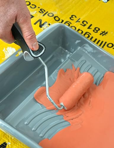 ROLLINGDOG Foam Paint Roller-4 Inch Foam Roller,Small Paint Roller Covers for Painting Walls or Furniture(Pack of 10) - Image 3