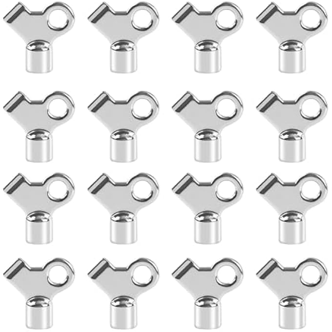 16 PACK RADIATOR VENT VALVE KEYS, RADIATOR VENT VALVE KEYS ZINC ALLOY RADIATOR VENT KEYS GAS VALVE METAL RADIATOR KEYS FOR EFFICIENT AIR RELEASE - Image 2