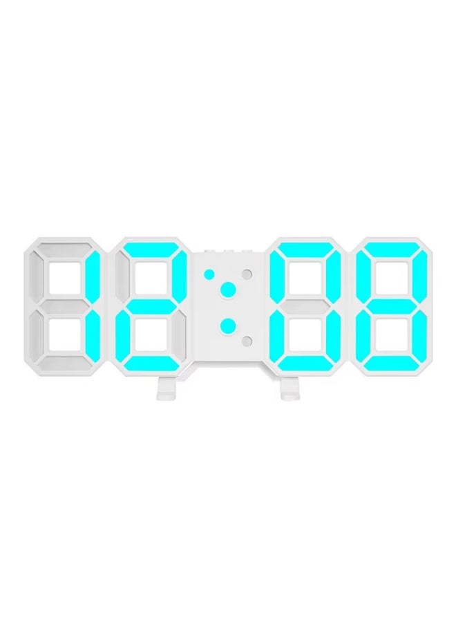3D LED Digital Clock with Night Mode, Adjustable Electronic Table Clock (12/24-Hour Display), and Wall-Mountable Alarm Clock. - Image 3