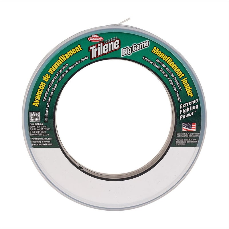 Berkley Trilene Big Game Monofilament Fishing Line - 12lb Test, 1175 Yards, Coastal Brown