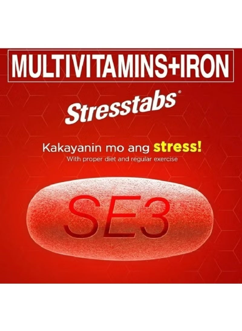 Stresstabs Multivitamins + Iron, 30 Tablets - Image 4