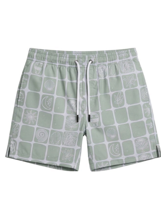 pavone Men’s Swim Shorts – Stylish Quick-Dry Beach Shorts – Lightweight & Comfortable Summer Swimwear for Beach, Pool & Casual Wear - Image 4