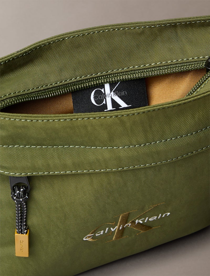 CALVIN KLEIN Nylon Monogram Logo Flatpack - Image 3