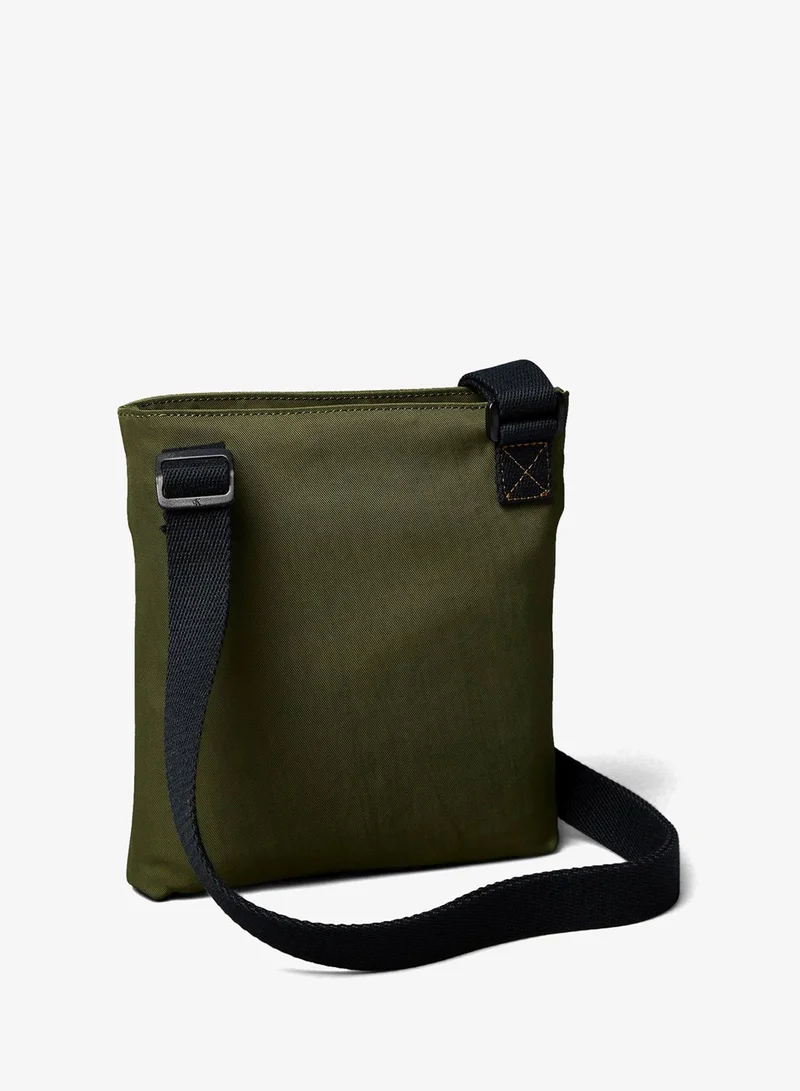 CALVIN KLEIN Nylon Monogram Logo Flatpack
