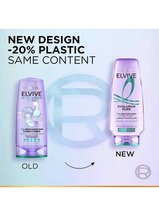 Elvive Hyaluron Pure Rehydrating Conditioner for Oily Hair 360ml - view 2