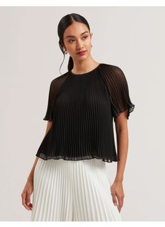 Ted Baker AGARA Pleated Short Sleeve Blouse  - Image 1