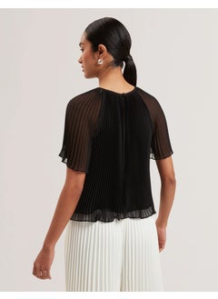Ted Baker AGARA Pleated Short Sleeve Blouse  - Image 2