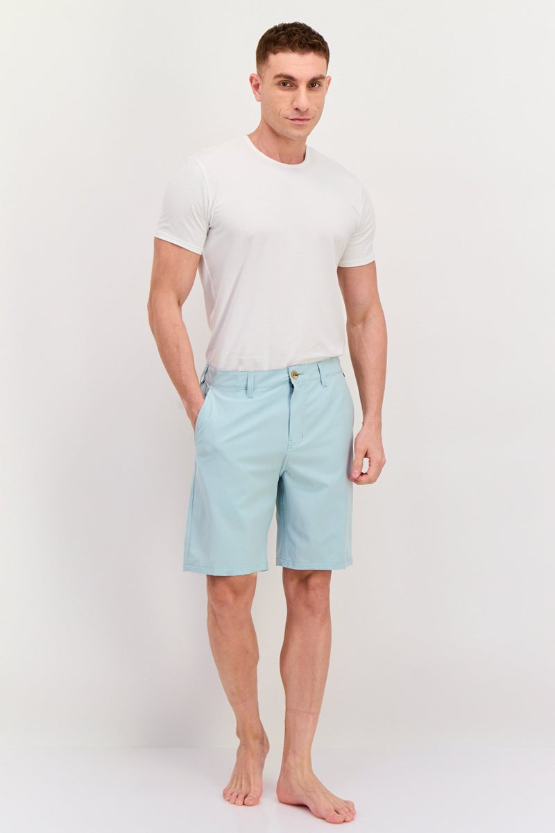 QUIKSILVER Men Plain 20 Inseam Board Shorts, Mint Green - Image 4