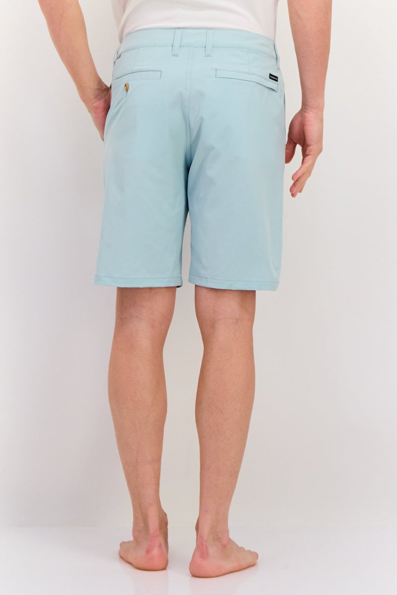QUIKSILVER Men Plain 20 Inseam Board Shorts, Mint Green - Image 3